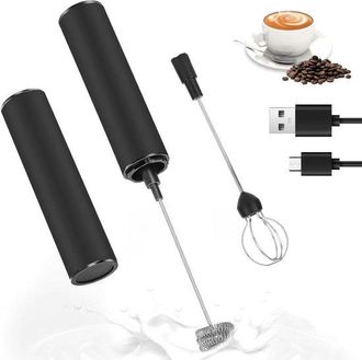 OEM Espumador De Leche El&eacute;ctrico Con Recarga Usb Y 2 Velocidades Para Caf&eacute;, Latte, Capuchino, Moca, Macchiato Y Frapp&eacute;