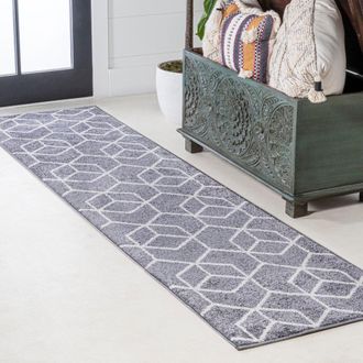Jonathan Y Designs Tumbling Blocks Modern Geometric Area Rug