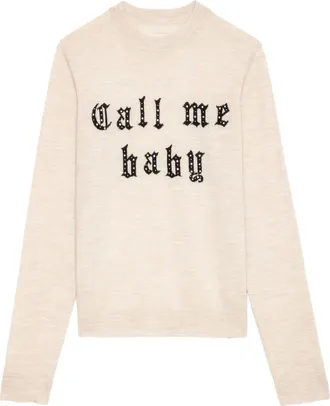 Zadig&Voltaire Ivy trui - Beige