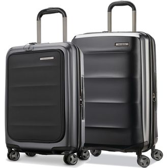 Samsonite Octiv 2-Piece Set (Pro 21/24) Hardside Spinner in Stealth Black at Nordstrom