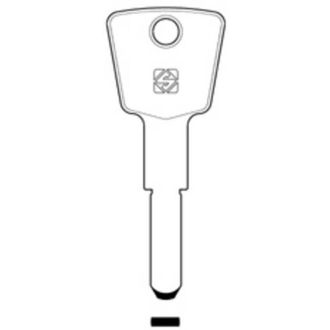 OEM 5 X Silca Ke13 Chiave Punzonata Nichel