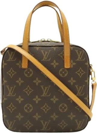 Louis Vuitton Pre-owned Cross Body Bags, female, Brown, Size: ONE SIZE Pre-owned Vintage Canvas Cross Body Bag