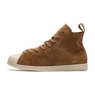 adidas Ti Brown Superstar Hi Sneakers - Heren - Outdoorschoenen - Bruin - 39 1/3 EU - Fitness