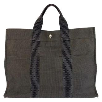 Herm&egrave;s Pre-owned Borsa Herline MM Grigia - - Pre-owned - Donna - Grigio - ONE SIZE