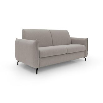 Divani.Store Divani.store - Scarlet Sof&aacute; Cama Convertible En Tejido Mixto De Algod&oacute;n Impermeable 175 Cm (mat.120x197) Beige