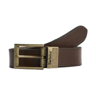 Barbour Belts, male, Brown, Size: S Reversible Transport L Belt