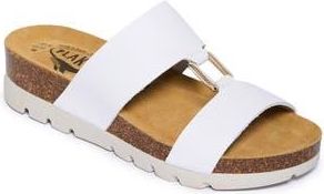 Plakton Clarissa Sandal in Savoy Blanco at Nordstrom Rack, Size 11Us / 42Eu