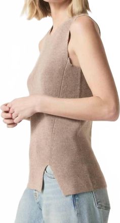 Splendid Bobbie Sweater Tank In Fawn
