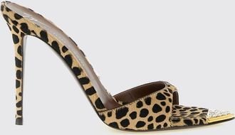 Giuseppe Zanotti Sandali mules Intriigo Savage Zanotti in cavallino animalier con strass