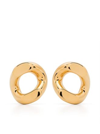 Jil Sander Orecchino a cerchio - Oro