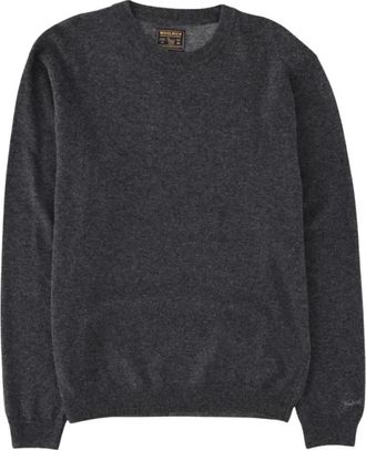 Woolrich Heren, Truien, Grijs, Maat: 3XL Wol