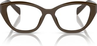 Prada 0pr 21zv Angular Cat-Eye Sunglasses