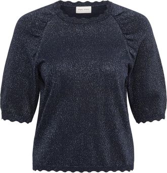 Part Two Camicetta Teia - - Blouses & Shirts - Donna - Blu - 2XL