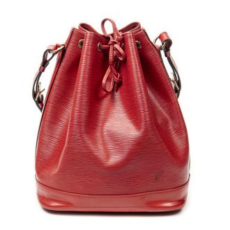 Louis Vuitton Pre-owned Womens Noe GM Shoulder Bag - Red - One Size