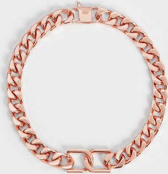 Charles & Keith Gabine Chain-Link Choker Necklace