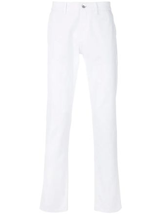Brunello Cucinelli classic chinos - White