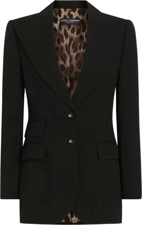 Dolce & Gabbana Jassen, Dames, Zwart, M, Blazers