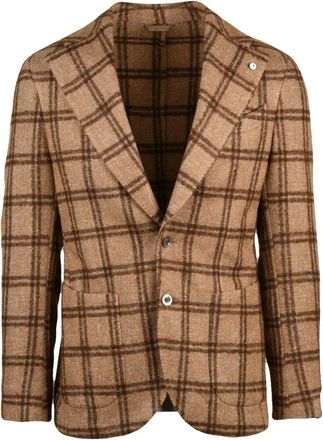 L.B.M. 1911 Hombre, Chaquetas, Marr&oacute;n, Talla: S