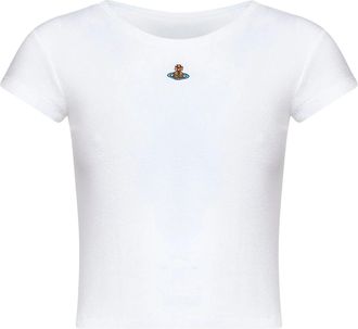 Vivienne Westwood Baby Peru Embroidered Fitted T-Shirt
