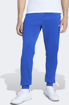 adidas Sporthose ADIDAS ORIGINALS SST TP, Damen, Gr. XXL, N-Gr, blau, wei&szlig;, Obermaterial: 70% Polyester, 30% Baumwolle, Hosen Sporthose