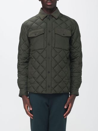Save The Duck Giacca camicia imbottita in tessuto tecnico con collo in velluto
