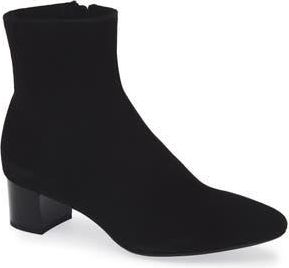 La Canadienne Annie Waterproof Ankle Boot in Black Suede at Nordstrom Rack, Size 6.5
