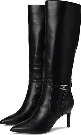 Tommy Hilfiger Jullie High Womens Heels Shoes Black : 6.5 M, Leather