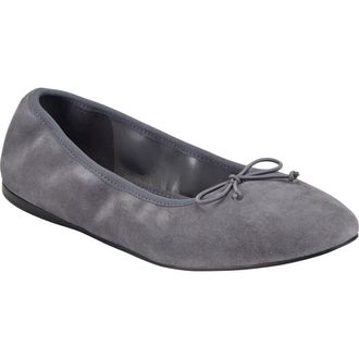Marc Fisher Amellie Ballet Flat in Grey at Nordstrom, Size 9.5