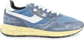 Autry Celeste Washed Ante Sneaker - Heren - Sneakers - Blauw - 41 EU - Schoenen