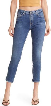 AG - Adriano Goldschmied Prima Mid Rise Crop Cigarette Jeans in 12 Years Rural at Nordstrom Rack, Size 25