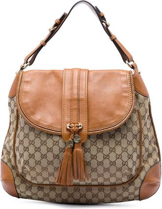 Gucci Pre-owned Gucci GG Canvas Marrakech Shoulder Bag Ladies 9QLLB7QQ304KD51X