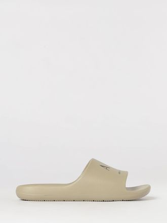 A|X Armani Exchange Sliders in gomma