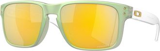 Oakley OO9102 HOLBROOK Polarized 9102Y0 Mens Sunglasses Green Size 55
