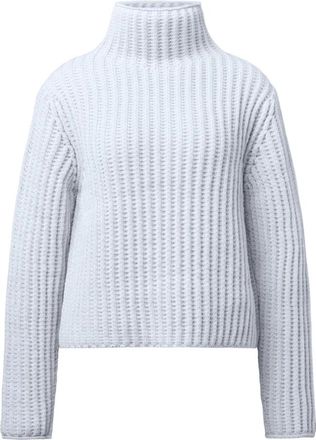 Drykorn Arwie Turtleneck - Dames - Coltruien - Blauw - XL - Wol - Truien & Vesten