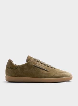 Ermenegildo Zegna Mens 232 suede sneakers Men