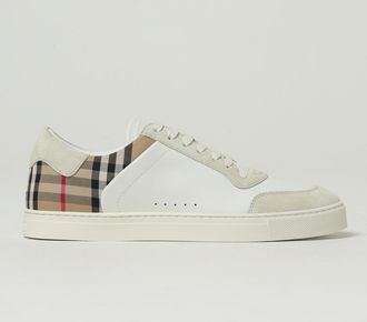 Burberry Sneakers Stevie Burberry in pelle e canvas