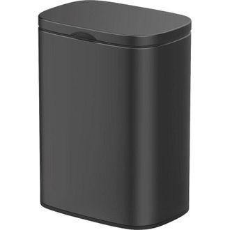 WENKO SARE cestino murale 5 litri nero argento