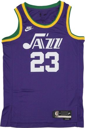 Nike Utah Jazz Basketball Tanktop - Heren - Fitness - Paars - M - Polyester - Fitness