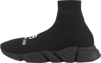Balenciaga (WMNS) Balenciaga Recycled Speed Sneaker Black 617192W2A511000