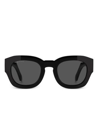 Etro logo-embellished square sunglasses - Black