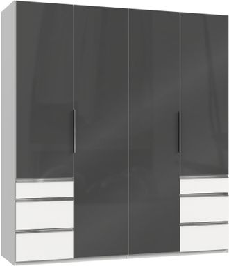 Wimex Kleiderschrank »Level by fresh to go« mit vollflächigen Glastüren