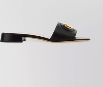 Valentino Garavani leather slide sandals