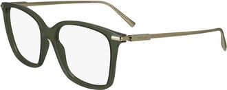 Ferragamo Demo Square Ladies Eyeglasses SF2992 320 53