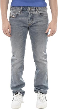 Diesel Light Blue Straight Jeans