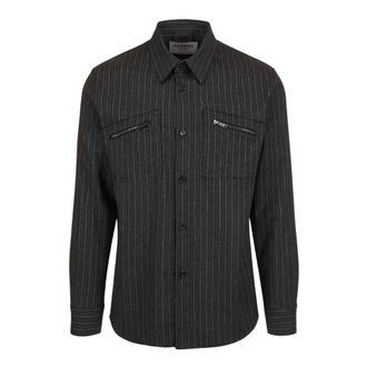 Iceberg Heren, Overhemden, Grijs, Maat: L Wol