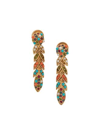 Susan Caplan Vintage Orecchini pendenti anni 90 - Oro