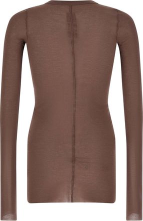 Rick Owens Mens Purple Viscose T-Shirt