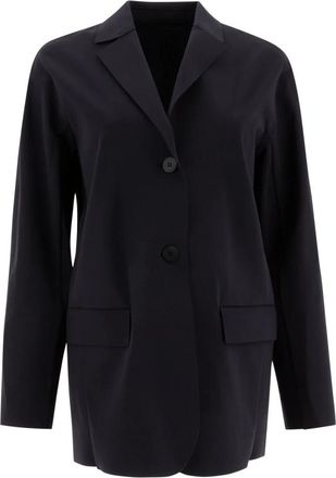 Max Mara Dames, Jassen, Blauw, Maat: XS Jersey