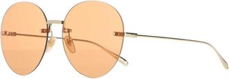 Gucci Golden Tiger Round Sunglasses
