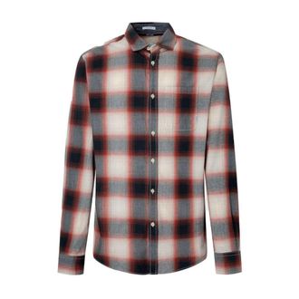 Pepe Jeans London Hombre, Blusas y Camisas, Gris, Talla: S